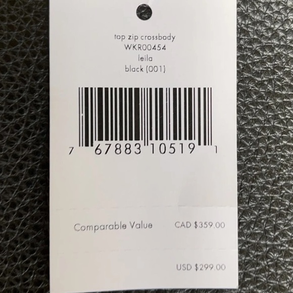 Kate Spade Leila Top Zip Crossbody Black - Picture 4 of 4